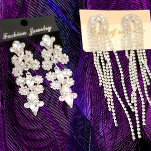 Earrings rhinestones (bundle with more)